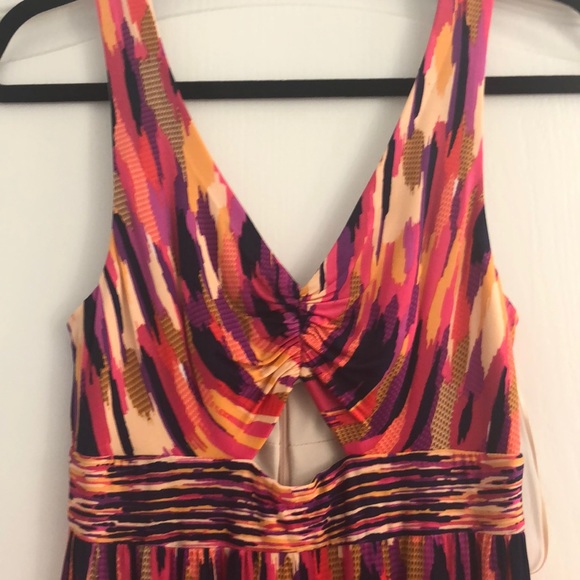 Trina Turk Margery Indio Ikat Jersey Maxi Dress - Picture 2 of 4